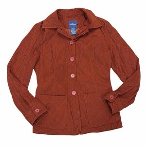 Faconnable Quilted Rust Color Jacket